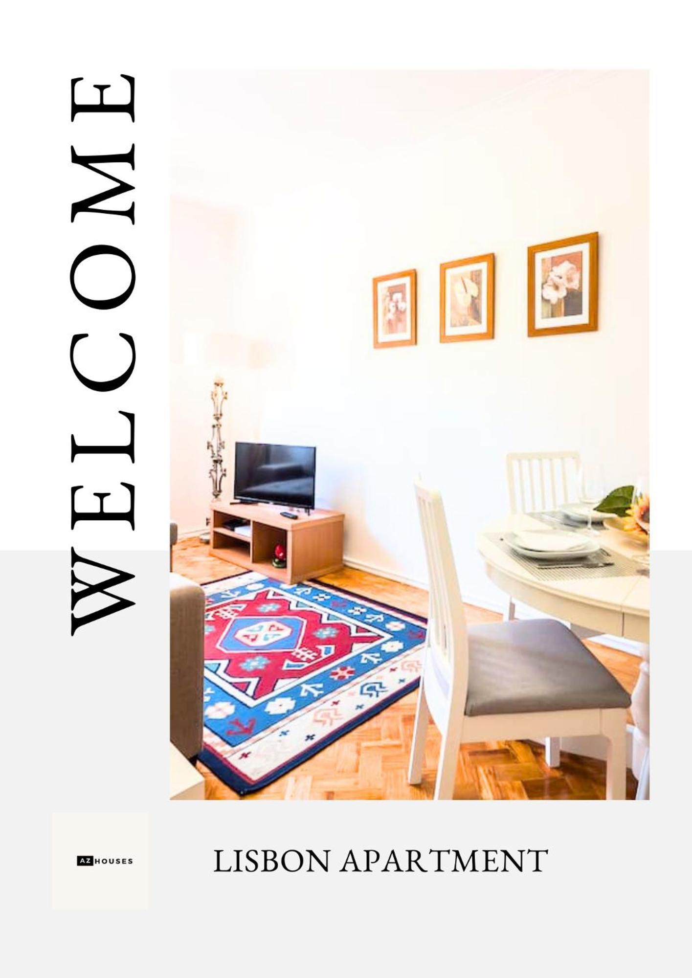 Apart Lisboa Confortavel 2 Quartos Com Terraco Одивелаш Экстерьер фото